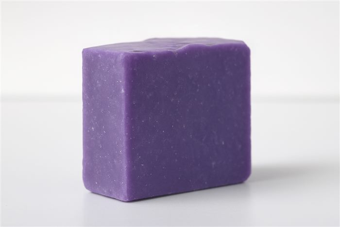 Midnight Purple soap bar, deep purple colour